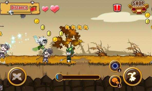 Jungle Ninja Run screenshot 1