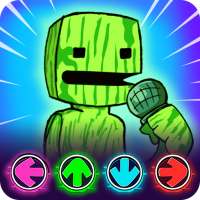 FNF Melon Playground Mod logo