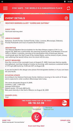 Safety App Stay Safe Worldwide screenshot 3