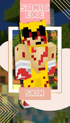 Skin Sonic EXE For Minecraft screenshot 1