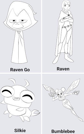 How to draw Teen Titans Go screenshot 5