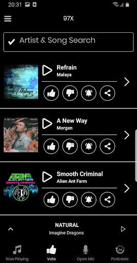 97X Tampa Bay's New Alternative screenshot 3