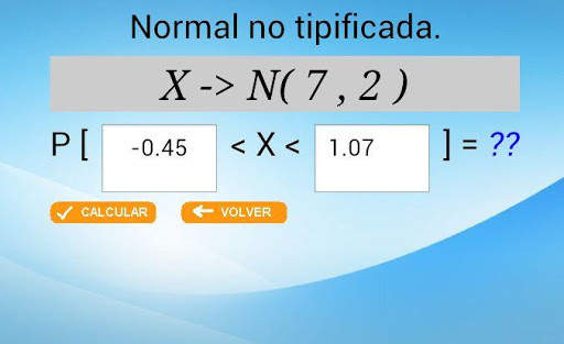 Distribución Normal screenshot 5