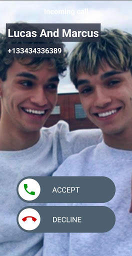 Fake Lucas Marcus Call screenshot 2