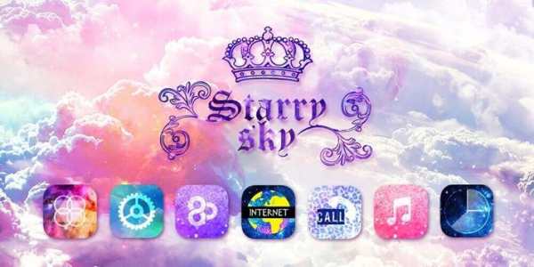 Starry Sky GO Launcher Theme screenshot 6