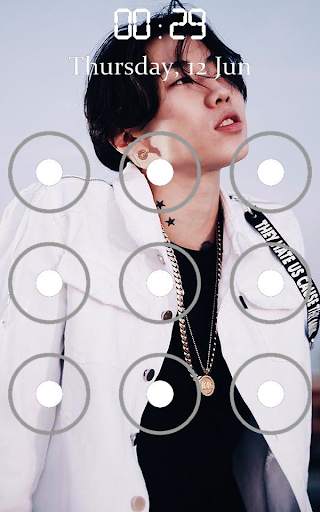 Jay Park Pattern Lock Screen screenshot 1