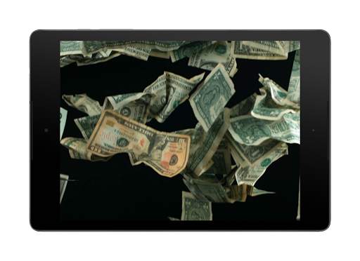 Falling Money 3D Wallpaper स्क्रीनशॉट 9