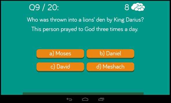 Bible Trivia for Teens screenshot 2