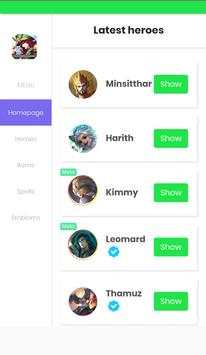 Build Mobile Legends screenshot 2