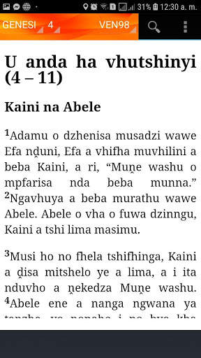 Holy Bible Tsonga(TSO29NO) screenshot 4