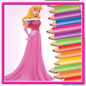Princess Coloring icon