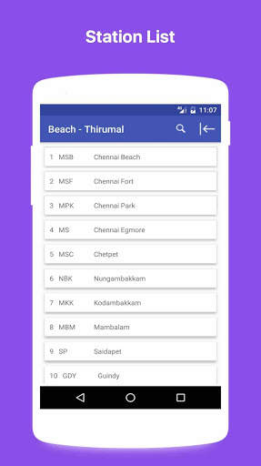 Chennai Local Train screenshot 4