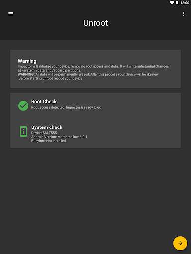 Impactor Universal Unroot screenshot 10
