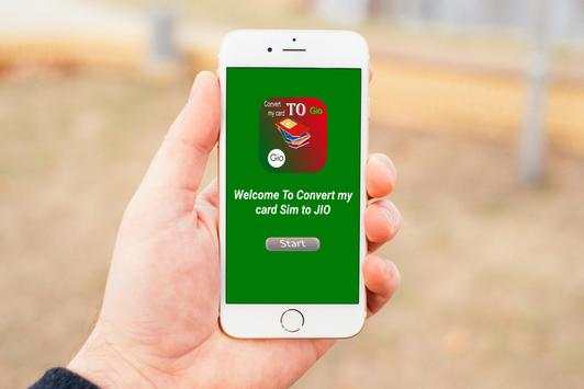 Convert My Sim To Jio Prank screenshot 1