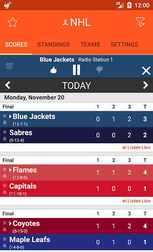 Pro Hockey Radio screenshot 1