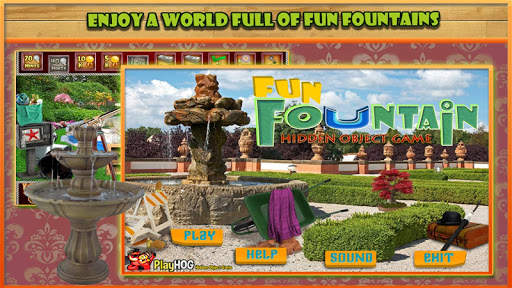 Free New Hidden Object Games Free New Fun Fountain screenshot 3