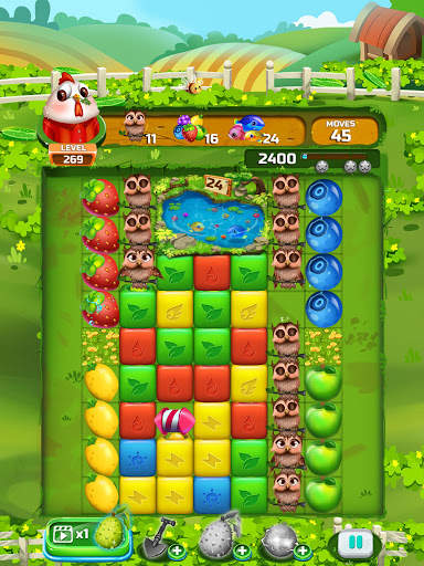 Fruit Funny Blocks: farm cubes screenshot 24