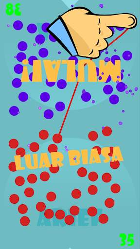 Tap & Drag: Game dua pemain screenshot 2