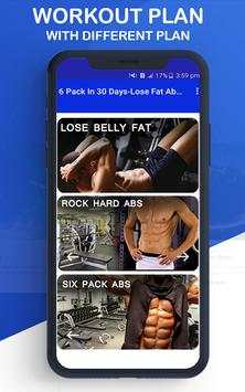 6 Packs In 30 Days - Lose Fat ABS Workout 5 تصوير الشاشة