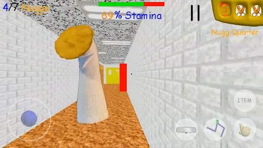 Scary Nuggs Teacher Loves Chicken Nuggets Like Mod screenshot 5