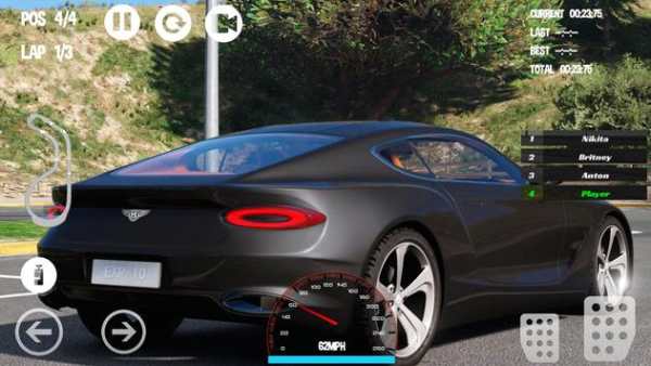 Car Racing Bentley Game screenshot 2
