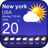 WEATHER LIVE Strip- WEATHER FORECAST Apps Free icon