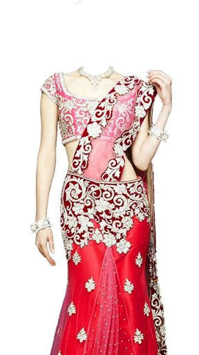 Woman Beautiful Saree Suit screenshot 1