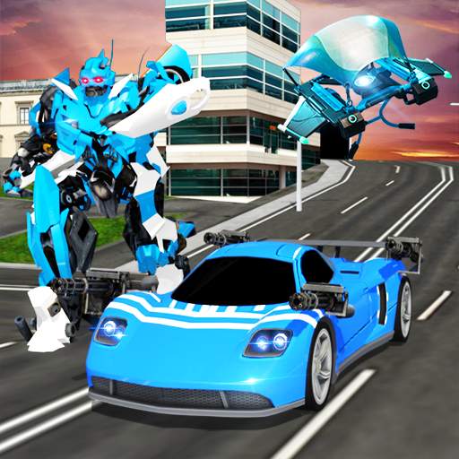 Grand Robot Car Battle:USA Robot Super Car 1.7