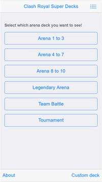 Clash Royal Decks screenshot 1