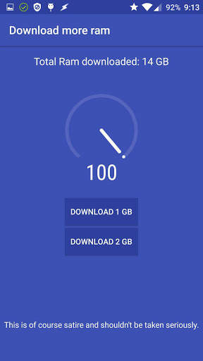Download more ram Prank screenshot 2