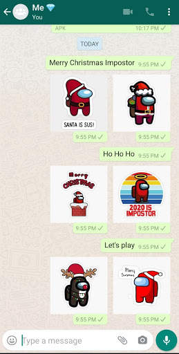 Sticker Among Us for whatsapp 2021 screenshot 7