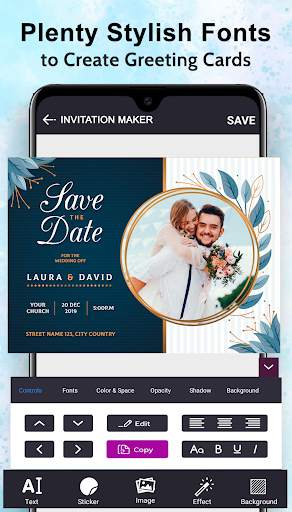 Invitation Card Maker Greeting Ecards maker screenshot 4