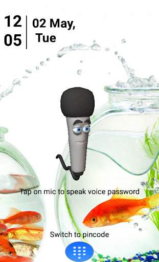 Voice Lock App 4 تصوير الشاشة