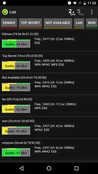 Wifi Analyzer (no LOCATION) screenshot 4