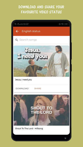Christian video status and quotes screenshot 3