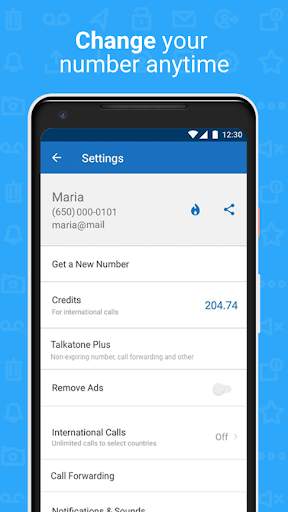 Talkatone: Texting & Calling screenshot 4