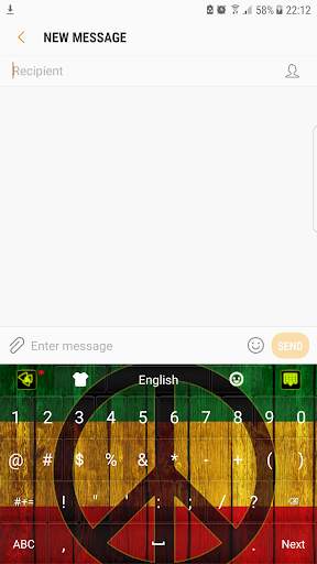 Peace Reggae Keyboard ☮️ screenshot 2