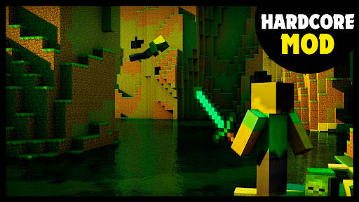 Hardcore Mod for Minecraft PE screenshot 2