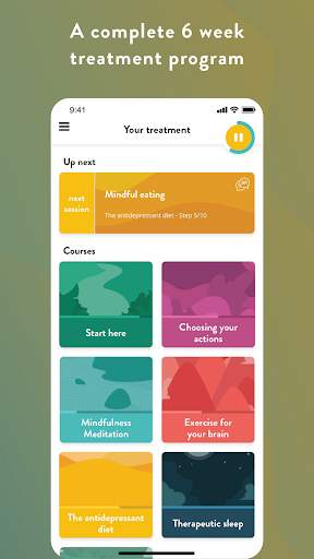 Flow - Depression treatment screenshot 2