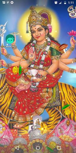 Magic Blessing - Maa Durga Live Wallpaper screenshot 1