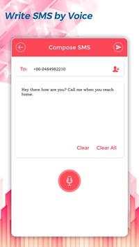 Write SMS by Voice - Voice Typing screenshot 4