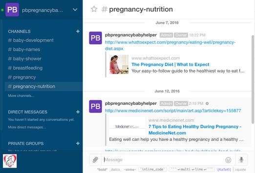 Pregnancy and Baby Chat screenshot 7