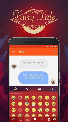 Fairy Tale Keyboard Theme screenshot 2