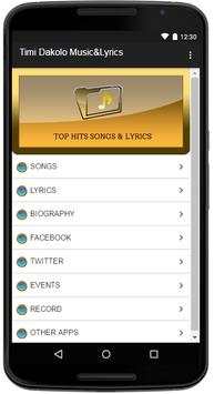 Timi Dakolo Music&Lyrics screenshot 1