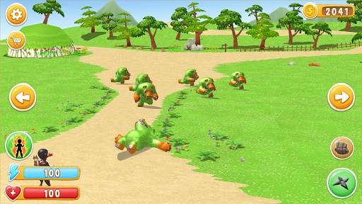 Ninja Vs. Monsters – Shooter Attack Battle screenshot 7
