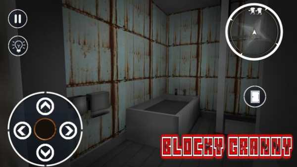 Granny Blocky Horror House 3D screenshot 2