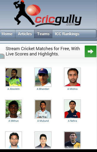CricGully- Mobile Live Cricket Score screenshot 5