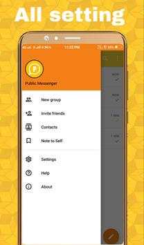 Public Messenger  / HD Video Calling screenshot 6