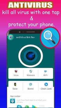 Galaxy S Antivirus, AppLock & Clean, security screenshot 1