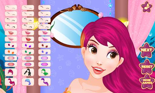 Mermaid Princess Dress Up - Spa, Makeup Salon Game screenshot 3